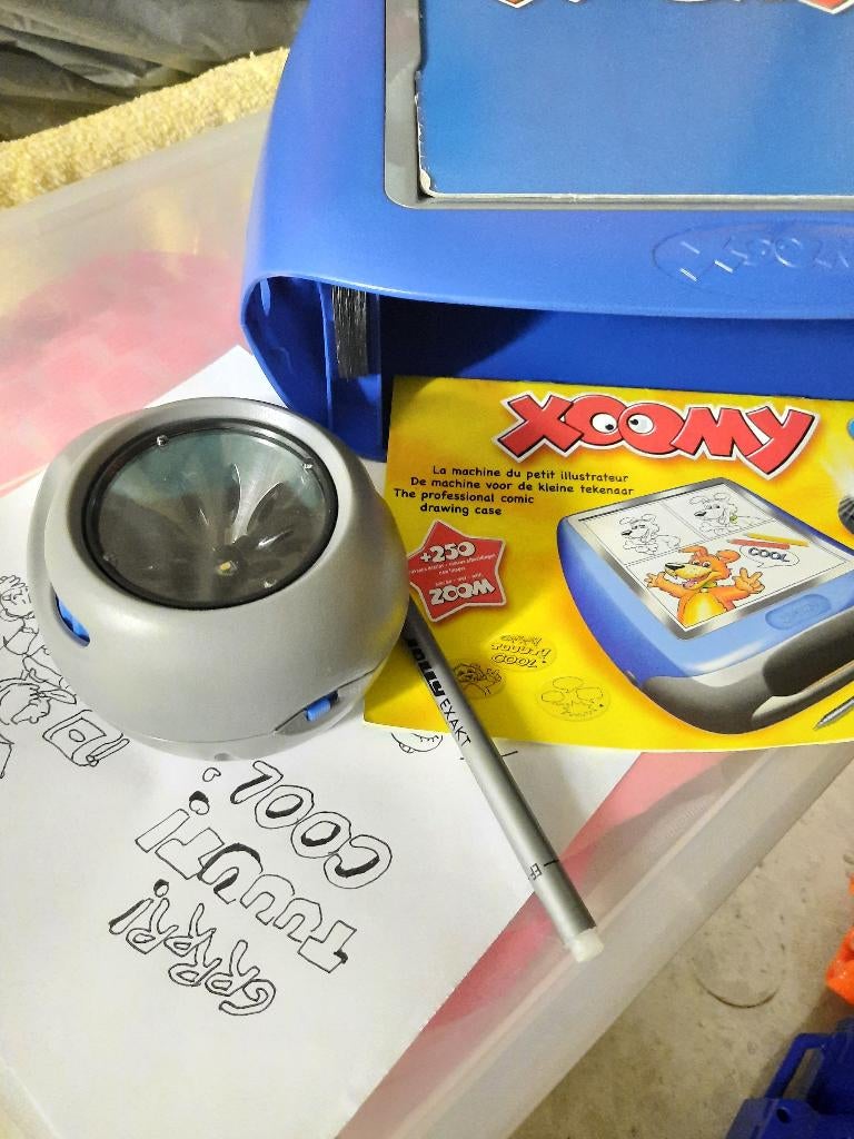 Xoomy tekenprojector met alle accessoires, Enlèvement, Comme neuf