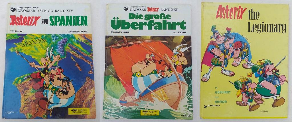Astérix legionary - Asterix in Spanien / Die große  Überfart, Boeken, Meerdere stripboeken, Ophalen of Verzenden, Gelezen