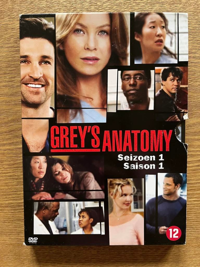 DVD Grey’s Anatomy (seizoen 1), Vanaf 12 jaar, Ophalen of Verzenden, Zo goed als nieuw, Drama