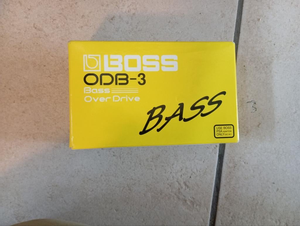 Boss bass overdrive, Muziek en Instrumenten, Ophalen of Verzenden, Gebruikt, Distortion, Overdrive of Fuzz