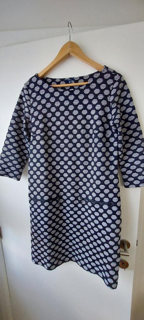 Damesjurk Tom Tailor met zakjes, Kleding | Dames, Jurken, Maat 38/40 (M), Blauw, Zo goed als nieuw, Onder de knie