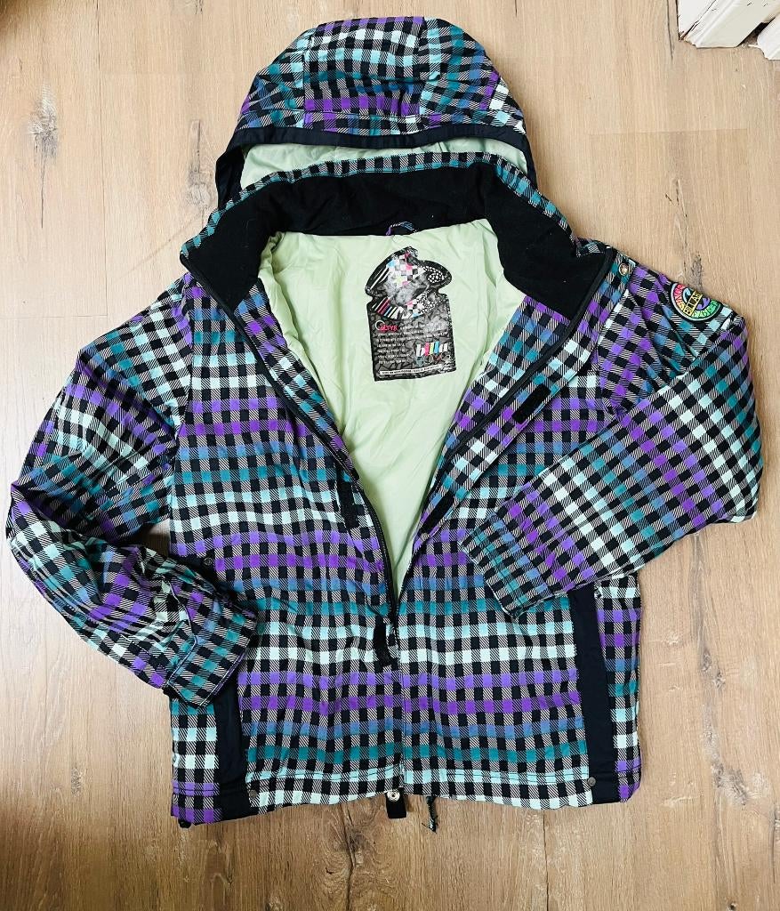 Billabong heren ski jas  maat S  retro vintage, Ophalen of Verzenden, Billabong, Jack, Gedragen