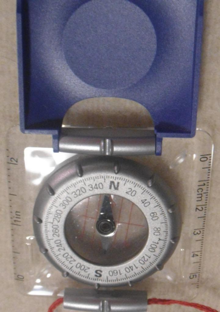 Boussole de marche acrylique TfA avec clapet bleu, neuve, Enlèvement ou Envoi, Neuf, Autres types