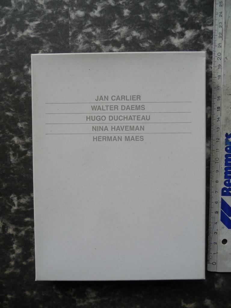 BOX MET BOEKJES - DUCHATEAU - DAEMS - HAVEMAN - EA, JAN HOET, Peinture et dessin, Enlèvement ou Envoi, Comme neuf