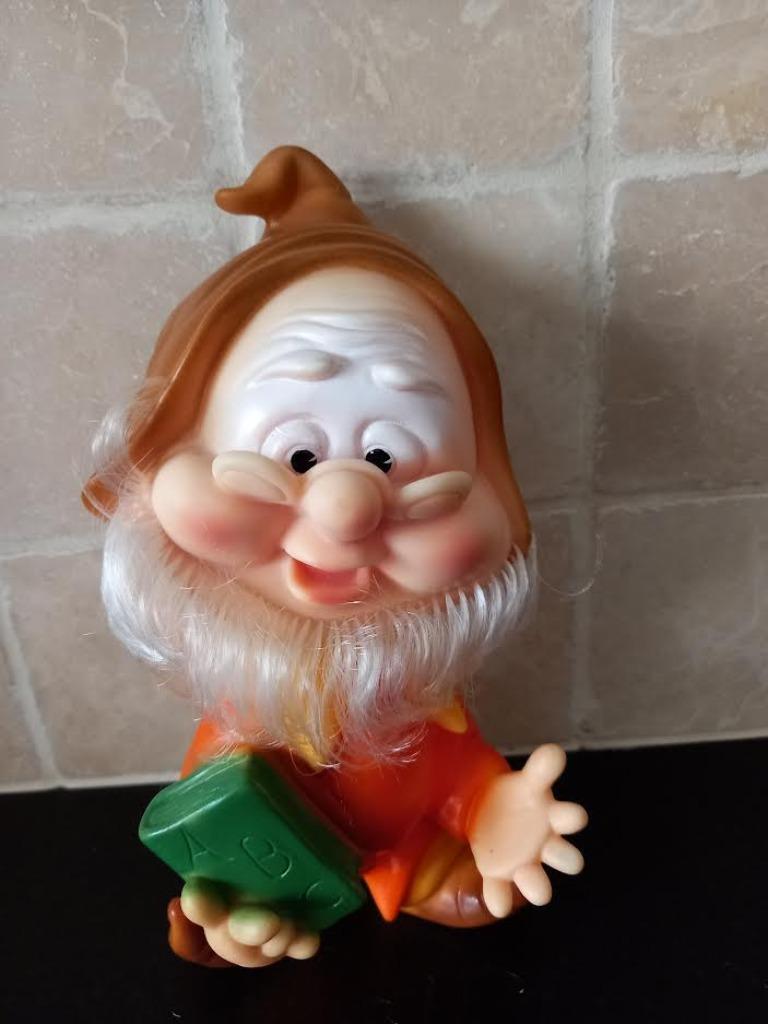 Sneeuwwitje kabouter pop in pvc, Ophalen of Verzenden, Gebruikt