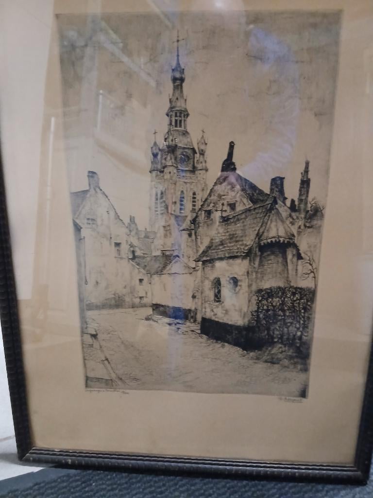 Gravure Désiré Naeyaert Kortrijk, Verzenden