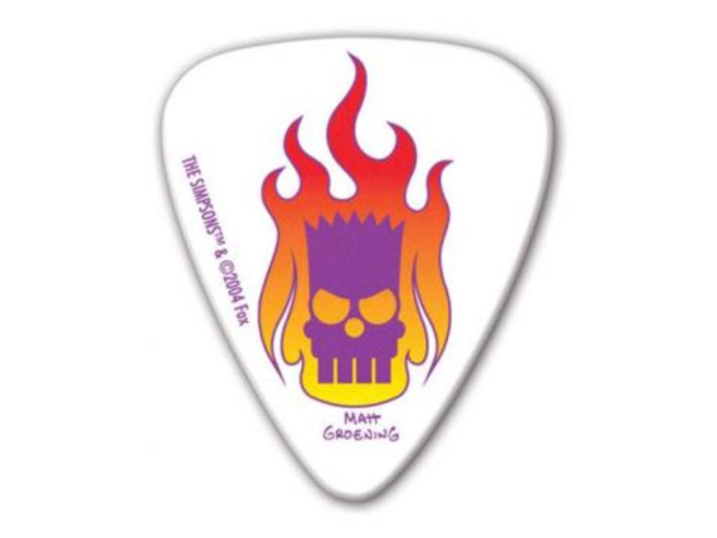 The Simpsons gitaar plectrums + sleutelhangers aan 1 euro, Ophalen of Verzenden, Nieuw, Elektrische gitaar