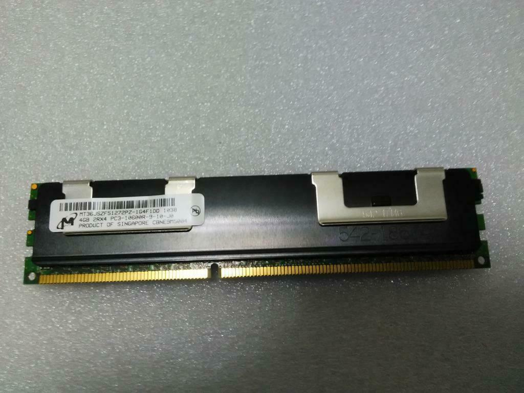 Micron 4Gb PC3-10600R avec dissipateur thermique., Ophalen of Verzenden, Gebruikt, DDR3, 4 GB