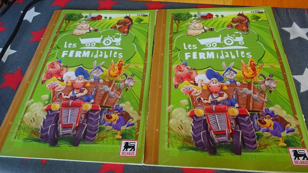 Album Delhaize les Fermidables complet et bon état, Enlèvement ou Envoi