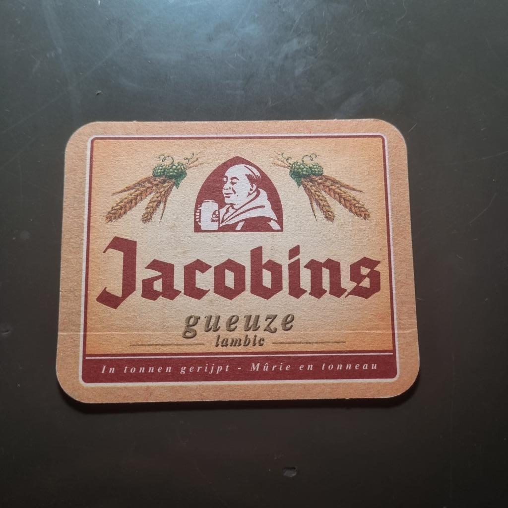 Sous Bock Jacobins (modèle 3), Enlèvement ou Envoi, Utilisé, Sous-bock, Autres marques