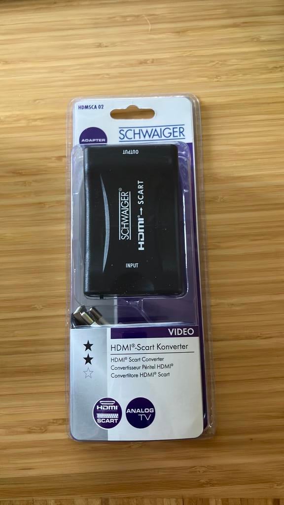 Schwaiger HDMSCA02533, Ophalen, Nieuw