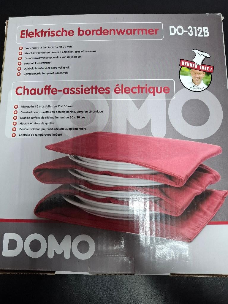 DOMO Electrische Bordenwarmer, Ophalen, Gebruikt