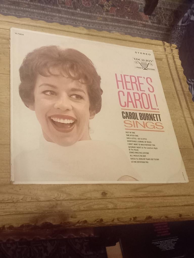 Lp van Carol Burnett, Enlèvement ou Envoi, Utilisé, Autres formats, Jazz