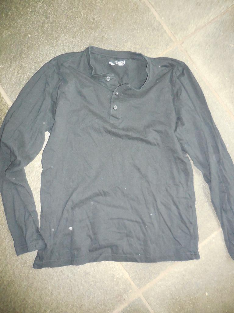 [2859] pull Angelo Litrico noir moyen, Enlèvement ou Envoi, Angelo Litrico, Comme neuf, Taille 48/50 (M)