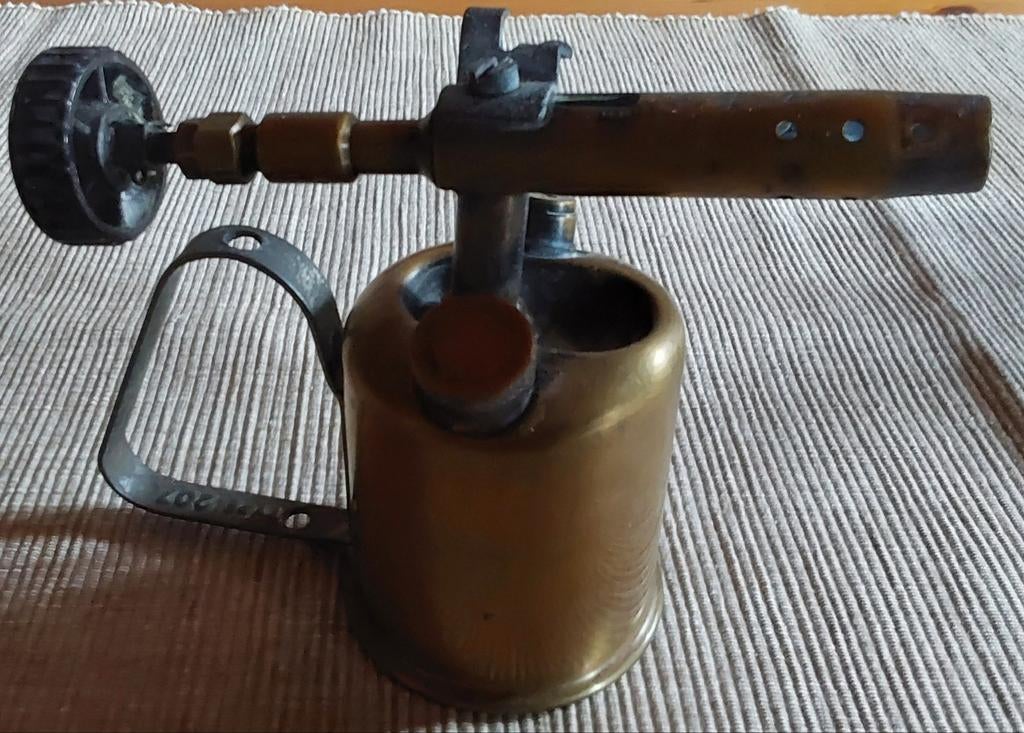 Ancienne lampe à souder en cuivre Sievert Stockholm type 207, Enlèvement ou Envoi