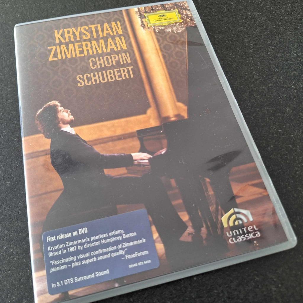 ZIMERMAN - Chopin: Schubert DVD, Alle leeftijden, Ophalen of Verzenden, Gebruikt, Muziek en Concerten