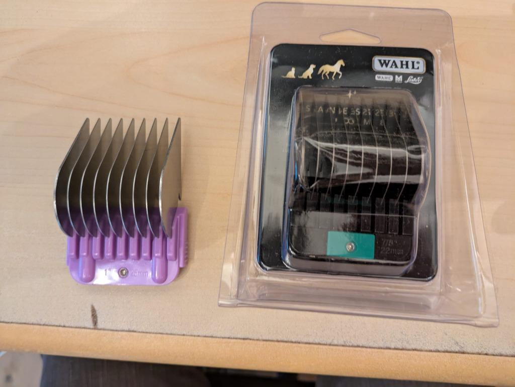 2 Wahl opzetkammen 22mm 25mm, Elektronische apparatuur, Ophalen of Verzenden, Nieuw, Haarverzorging
