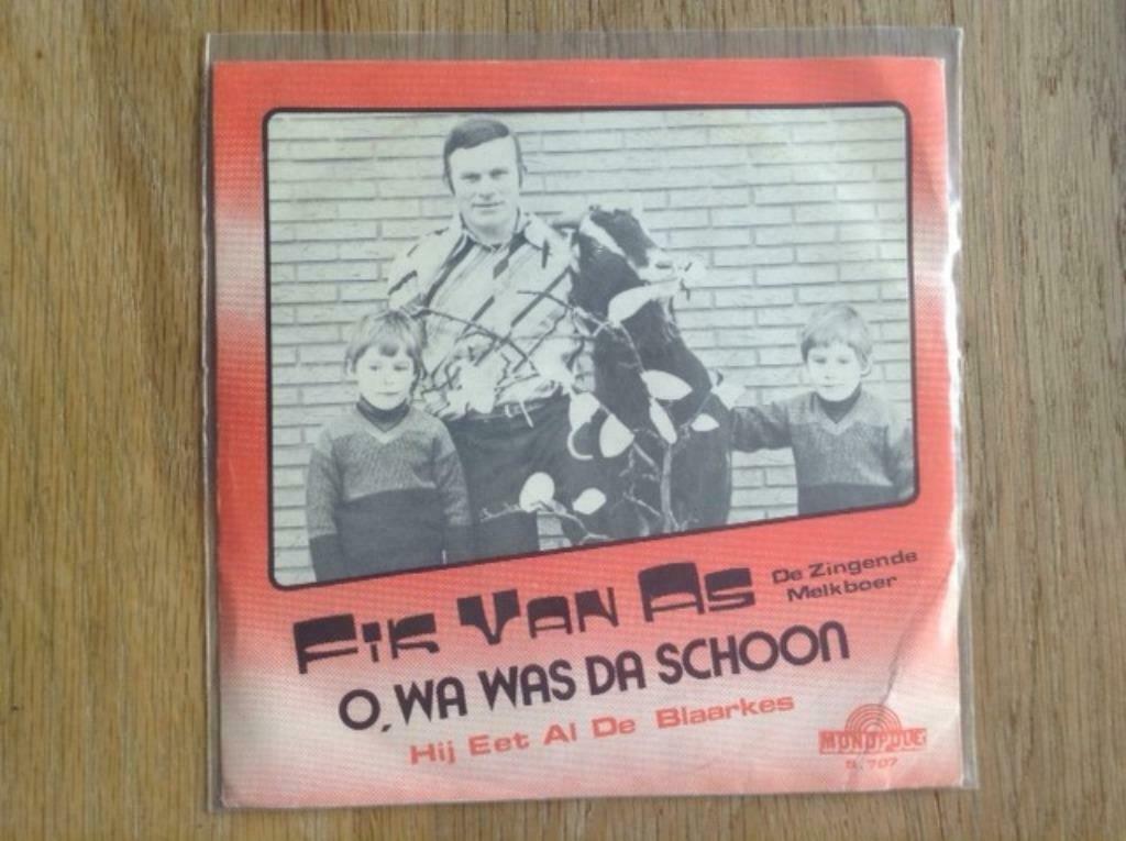 single fik van as (de zingende melkboer), Ophalen of Verzenden, Nederlandstalig