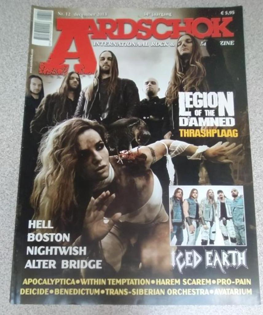 Aardschok Nr. 12 december 2013 ( Legion of the Damned ), Boeken, Ophalen