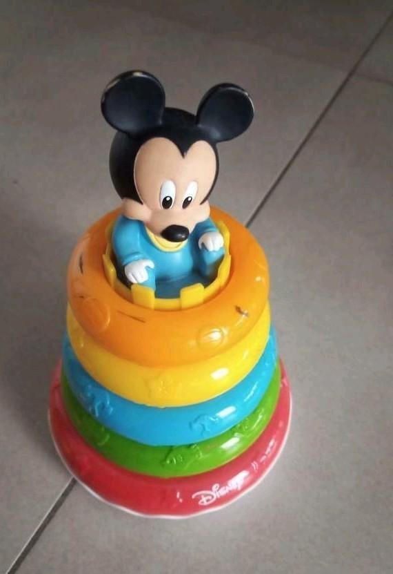 Stapelringen Mickey Mouse, Ophalen of Verzenden, Gebruikt, Ontdekken