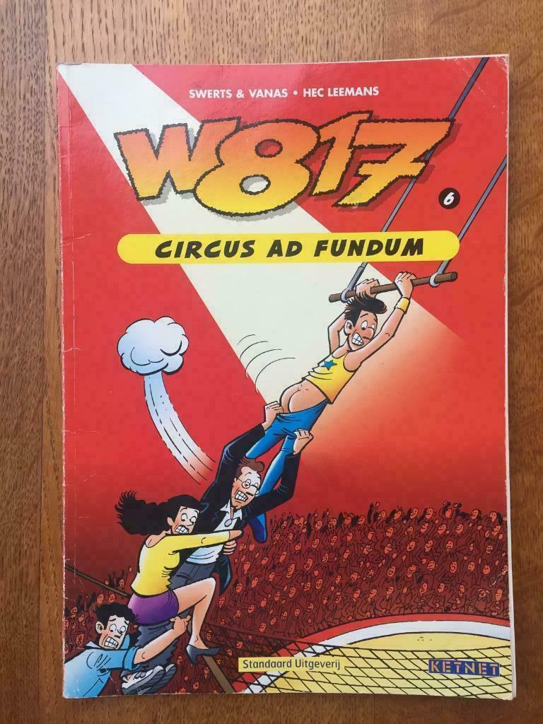 W817 Circus ad Fundum, Swerts & Vanas - Hec Leemans, Ketnet, Boeken, Gelezen, Eén stripboek, Hec Leemans, Ophalen of Verzenden
