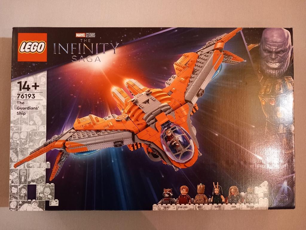 Lego Marvel 76193 The Guardians' Ship, Enlèvement, Neuf, Ensemble complet, Lego