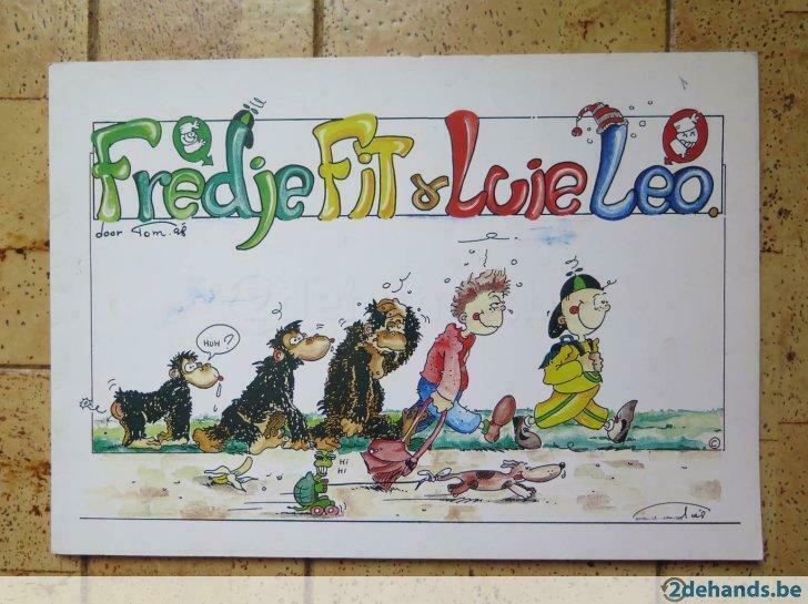 Strip : Fredje Fit & Luie Leo, Ophalen of Verzenden, Gelezen