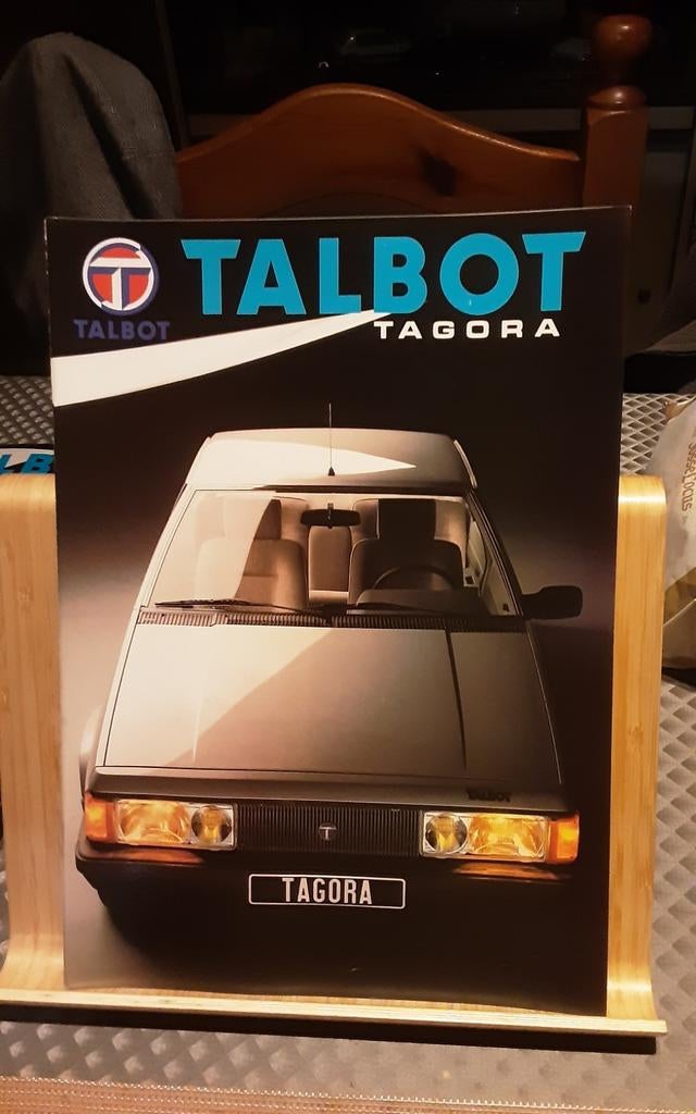 Talbot tagora brochure, Enlèvement ou Envoi, Comme neuf