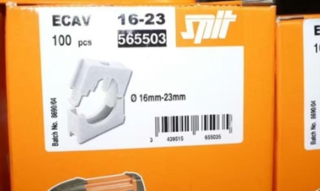 Pinces/supports à broche pour conduit électrique 16-23mm, Bricolage & Construction, Outillage | Outillage à main, Neuf, Enlèvement ou Envoi