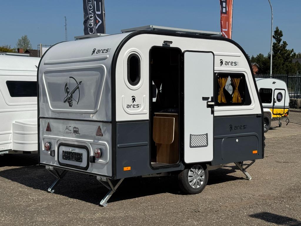 ✅CARAVAN ARES 310 • GRIJS • NIEUW • 4PERSOONS • 710KG • ALKO, Overige merken, Bedrijf, Treinzit, 4 tot 5 meter