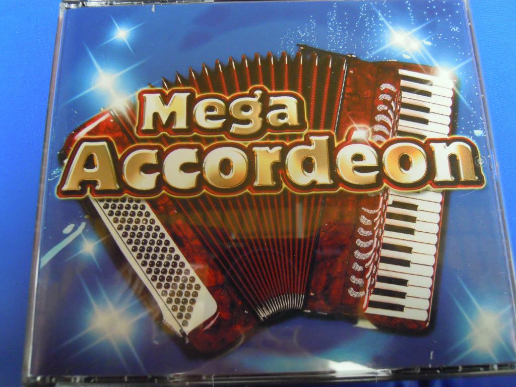 Mega Accordeon 4 cd box, Ophalen of Verzenden, Zo goed als nieuw
