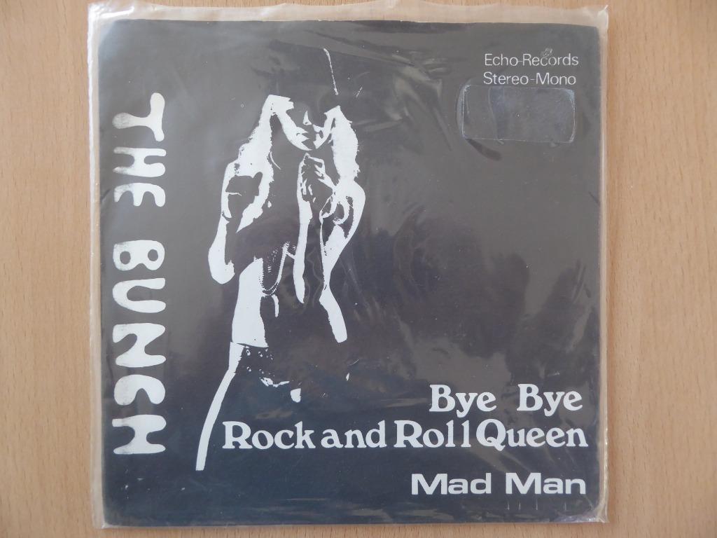 THE BUNCH : BYE BYE ROCK & ROLL QUEEN/MAD MAN(7" SINGLE), Cd's en Dvd's, Vinyl Singles, 7 inch, Single, Ophalen of Verzenden, Zo goed als nieuw