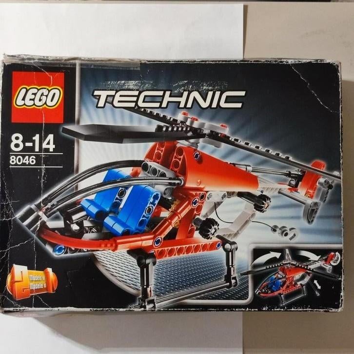 Lego Technic hélicoptère et hydravion n°8046, Enlèvement ou Envoi, Lego, Comme neuf, Technic