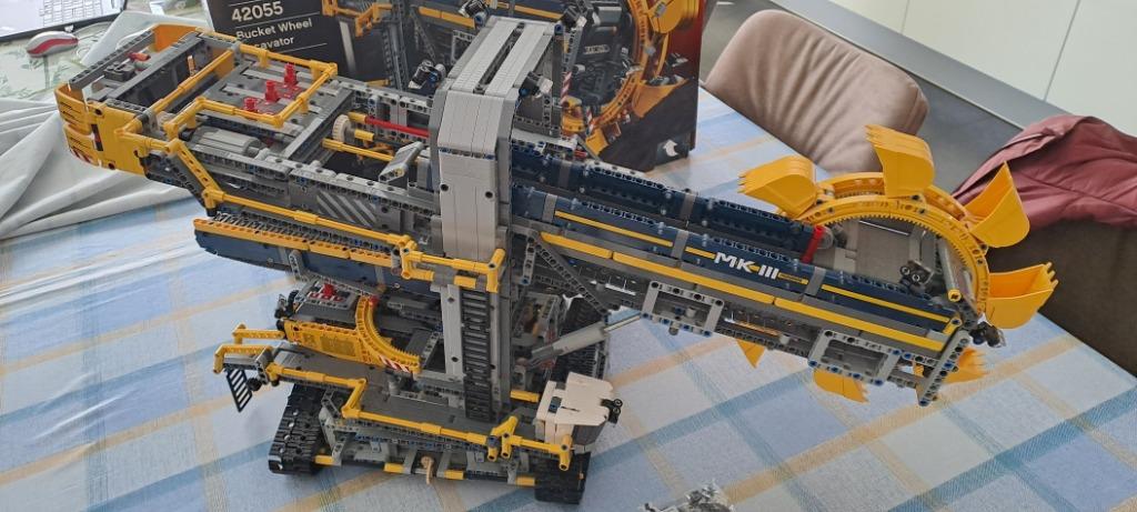 Lego technic 42055, Ophalen of Verzenden, Zo goed als nieuw, Complete set, Lego