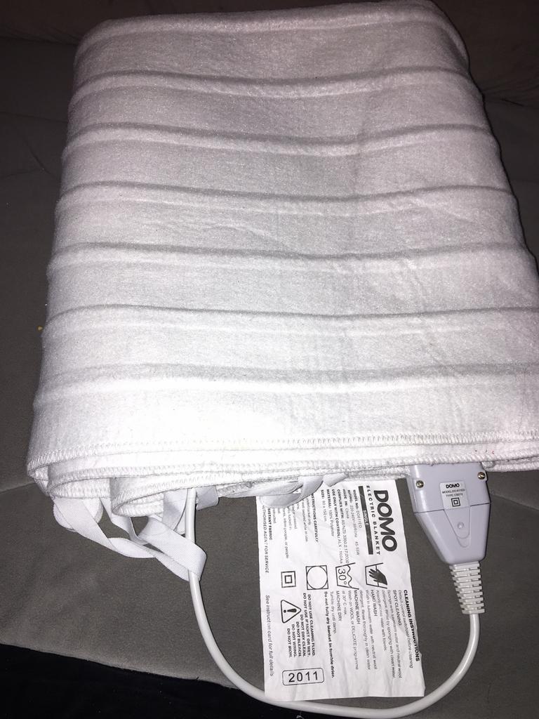 Couverture chauffante chauffe lit 80/150, Comme neuf