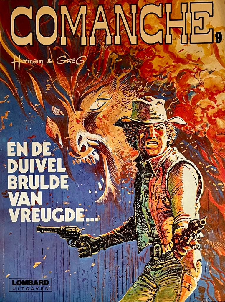 Comanche - En de duivel … - Herman en Greg - Goede staat, Livres, BD, Enlèvement ou Envoi