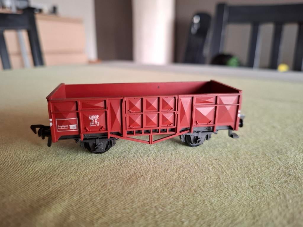 Fleischmann HO nr 5012 goederenwagen hoge bakwagen, Ophalen of Verzenden, Zo goed als nieuw, Fleischmann
