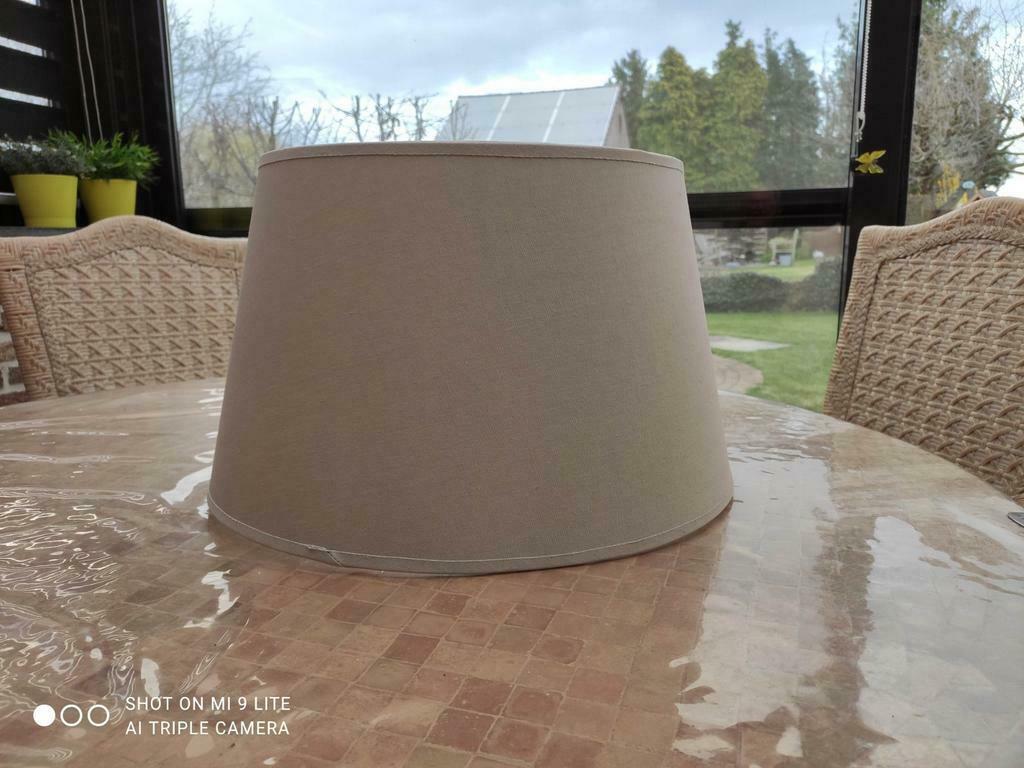 lampenkap, Ophalen of Verzenden, Zo goed als nieuw, Beige