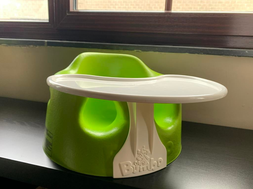 Bumbo zitje met tafel, Ophalen, Gebruikt