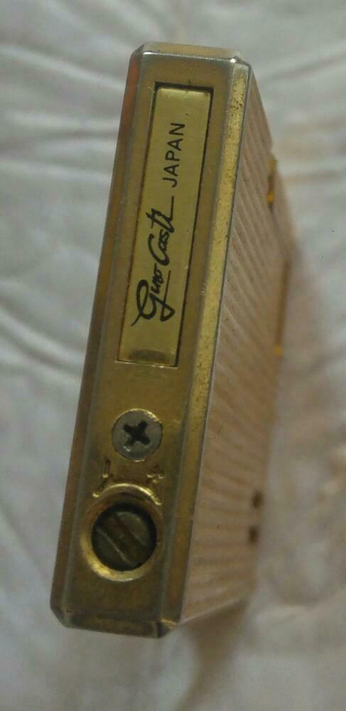 Briquet Aansteker Gino Casti Japan plaqué or, Collections, Enlèvement ou Envoi, Briquet