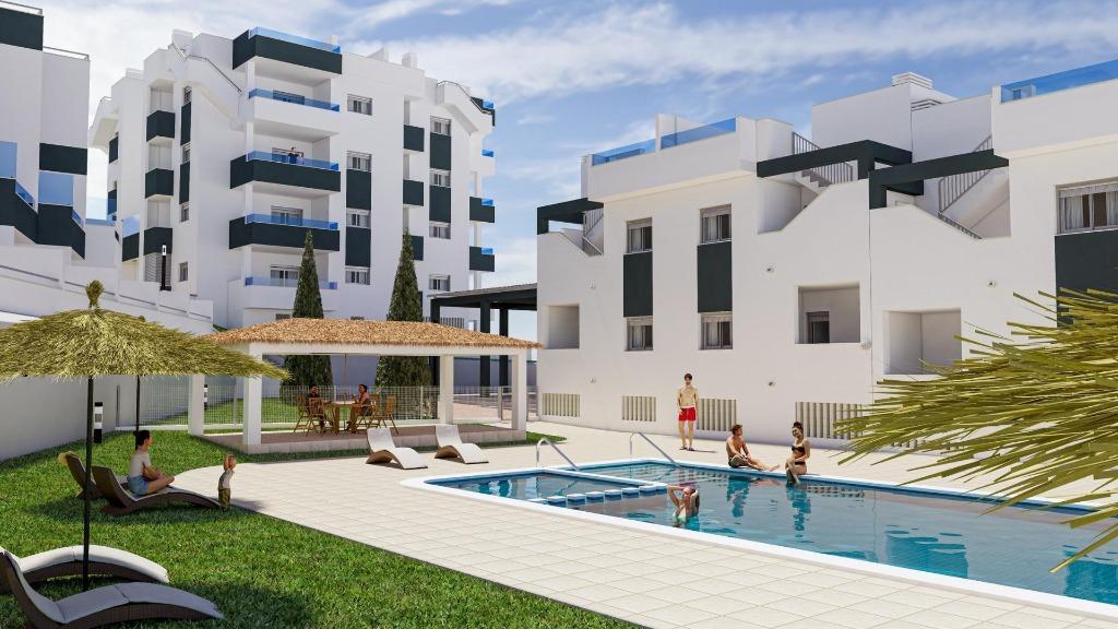 NIEUWBOUW WOONCOMPLEX IN LOS ALTOS, Immo, Dorp, Spanje, 2 kamers, 150 m²
