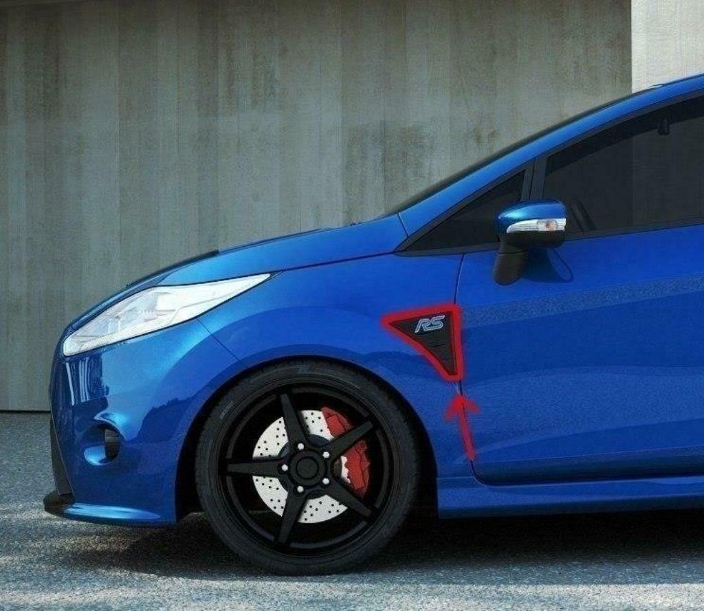 RS-look side vents Ford Fiesta mk7 + facelift NIEUW, Nieuw, Spatbord, Ford, Verzenden