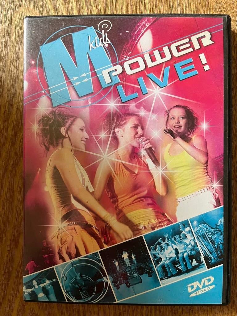 DVD M Kids power live!, Alle leeftijden, Ophalen of Verzenden, Zo goed als nieuw, Overige genres