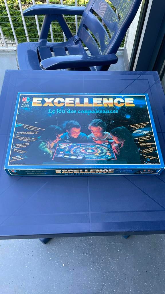 Jeu de société - Excellence - MB, Hobby & Loisirs créatifs, Jeux de société | Jeux de plateau, Comme neuf, 1 ou 2 joueurs, Trois ou quatre joueurs