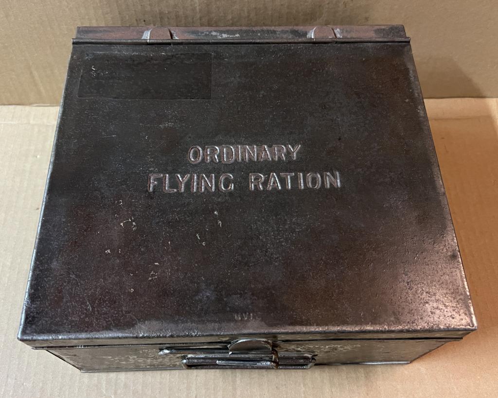 RAF - Royal Air Force - Ordinary Flying Ration Box 1927, Verzamelen, Ophalen of Verzenden, Luchtmacht, Kist of Geocache