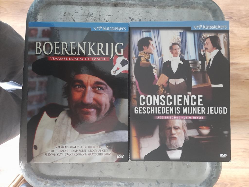 Drie Vlaamse series (zie omschrijving), Cd's en Dvd's, Vanaf 6 jaar, Ophalen of Verzenden, Zo goed als nieuw, Drama