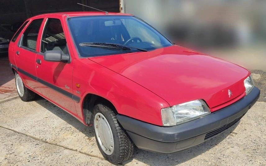 🆕OLDTIMER•CITROEN ZX "FIRST"_1.4 i(75CH)_1993💢97.000KM💢, Autos, Rouge, Achat, Entreprise, Boîte manuelle