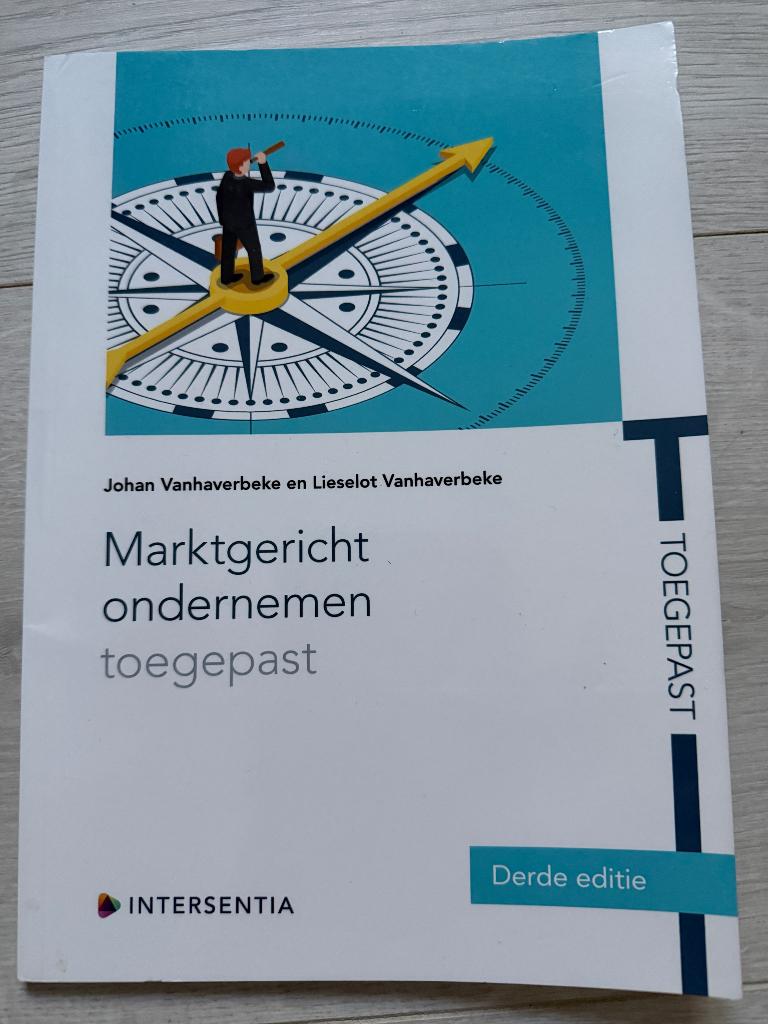 Marketing onderneming toegepast, Boeken, Ophalen, Gelezen, Economie en Marketing, Larcier intersentia