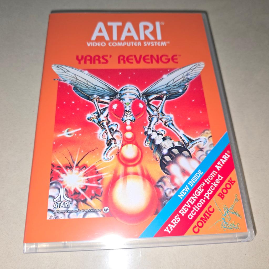 Yars' Revenge Atari 2600 Game Case, Games en Spelcomputers, Games | Atari, Verzenden, Zo goed als nieuw, Atari 2600