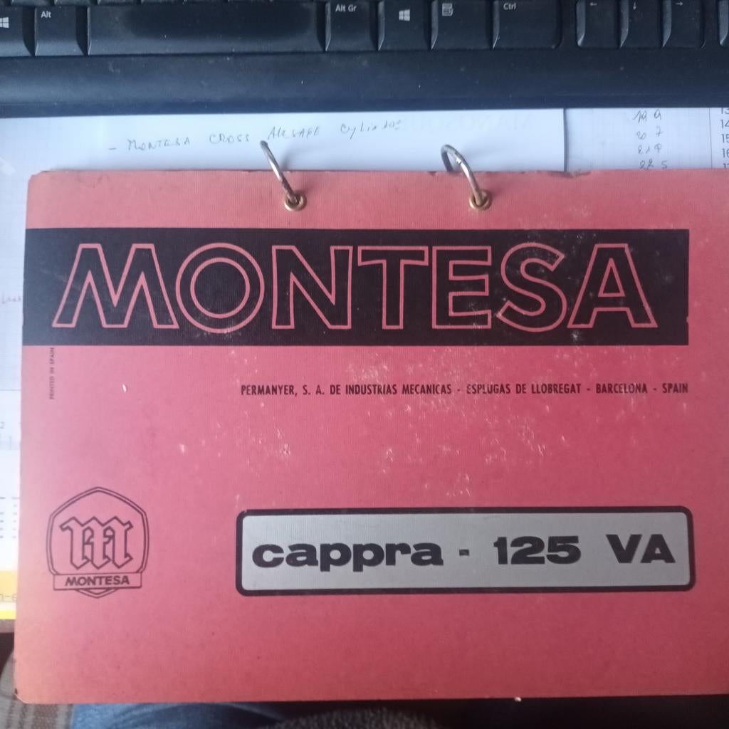 Montesa Cappara onderdelenlijst, Ophalen of Verzenden
